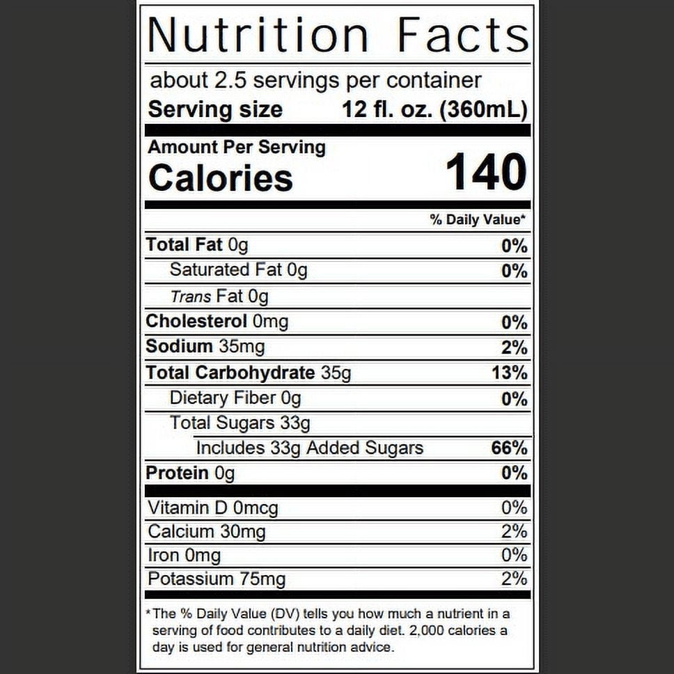Marburger Farm Dairy Lemon Flavor Iced Tea, 1 Quart, Naturally Caffeinated