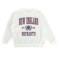 thumbnail image 5 of Women's Gameday Couture White New England Patriots Timeless Triumph Premium Fleece Pullover Sweatshirt, 5 of 5