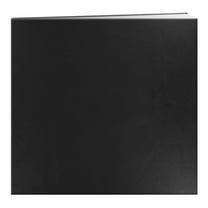 Pioneer Photo Albums 12x12 Top Loading Leatherette Scrapbook, Black