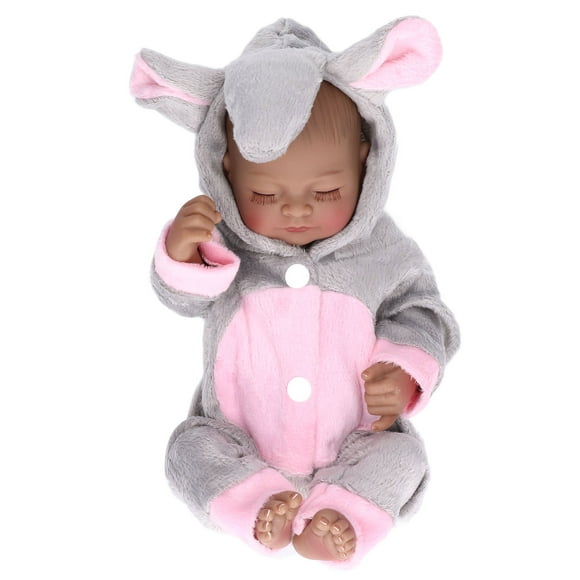 Muñeca de silicona para bebé, muñeca infantil recién nacida de 10 pulgadas, linda muñeca infantil muy recomendada