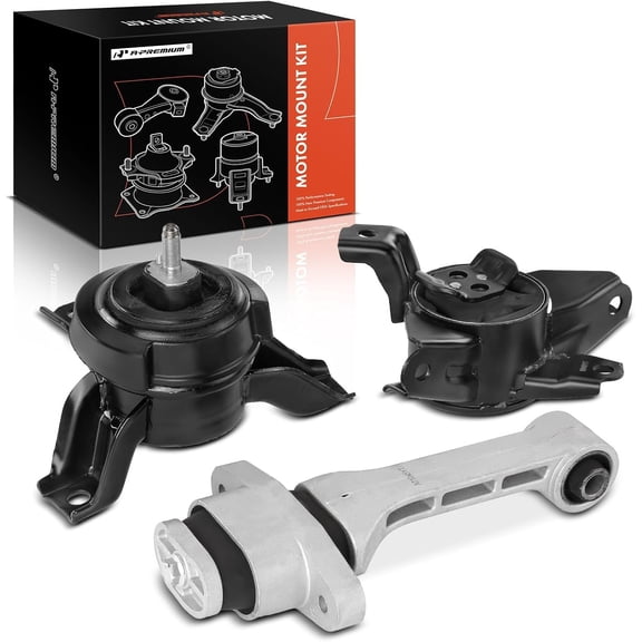 A-Premium 3PCS Engine Motor Mount and Transmission Mount and Torque Strut Mount Kit Compatible with Kia Sorento 2014-2015 & Hyundai Santa Fe Sport 2013-2018, 2.4L 3.3L, AWD, Automatic Transmission