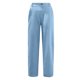 thumbnail image 3 of ICHUANYI Clearance Women Casual Color Pockets Buttons Elastic Waist Comfortable Straight Pants(Sky Blue, XXL) ICHUANYI WER2023080914527, 3 of 4