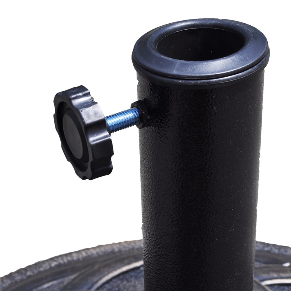 Aimee Lii 22 Inch Heavy Duty Round Umbrella Base Stand, Patio Umbrella Stand Aimee Lii 22 Inch Heavy Duty Round Umbrella Base Stand, Patio Umbrella Stand