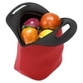 thumbnail image 5 of Neoprene Lunch Bags, 12"x6"x12" Thermal Lunch Portable Containers Bag, Red, 5 of 7