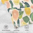 thumbnail image 5 of Yayeee 2 Pack Hand Towels for Bathroom 100% Cotton 16" x 28" Soft Absorbent Kitchen Towel, Citrus Fruits, 5 of 7