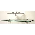 thumbnail image 4 of Spancraft Glass R-8x18-Chrome Raven Glass Shelf, 8" x 18", Chrome, 4 of 4