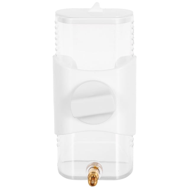 Dispensador de agua para loros, bebedero para pájaros, bebedero, dispensador de agua para periquitos para jaula