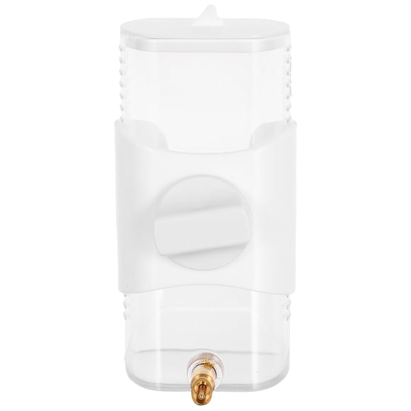 Dispensador de agua para loros, bebedero para pájaros, bebedero, dispensador de agua para periquitos para jaula