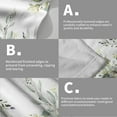 thumbnail image 5 of Green Eucalyptus Hand Towels, 2 PCS Sage Leaves Soft Absorbent Small Bath Towel Kitchen Dish Guest Towel for Bathroom Hotel Gym Spa, 5 of 7