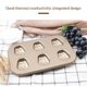 thumbnail image 5 of Naiovety Molde para pasteles de 6 cavidades, molde para mousse de gelatina de acero al carbono, para hornear en la cocina Herramientas y accesorios para hornear Naiovety HA061128-00B, 5 of 6