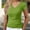 A1 Green, variant on Outfmvch Going Out Tops Capsule Wardrobe for Women 2026 Short Sleeve Sweater Wrap Front Drape Tunic Top Bohemian Vacation Shirts Gym Workout Cute Top Half Sleeve Tops for Women Black L