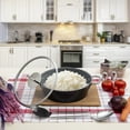 thumbnail image 2 of Serenk 26 cm Nonstick Pan, PFOA-Free Granite Coating, 2.5L, Oven and Stove Compatible, 2 of 6