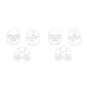 thumbnail image 3 of Billuyoard Molde en relieve para galletas, portátil, reutilizable, seguro, dibujos animados, moldes para galletas de Pascua, suministros de herramientas Type2 NO2 Billuyoard CBP190016, 3 of 6