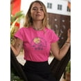 thumbnail image 2 of Surfers Paradise Lineart Shaped T-Shirt Women -Image by Shutterstock, Female Medium, 2 of 4