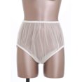 thumbnail image 3 of Manyakai Plastic Pants for Adult Diapers Incontinence Cloth Diaper Cover Rubber Underwear White M, 3 of 7
