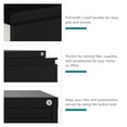 thumbnail image 2 of Hirsh 30 inch Wide 2 Drawer Lateral 101 File Cabinet for Home or Office, Black, 2 of 14