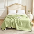 thumbnail image 4 of Summer Quilt Lightweight Breathable Blanket for Hot Weather, Soft Skin Friendly Washable Air Conditioning Quilt 59x78 Inch, 4 of 9