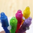 thumbnail image 4 of Watercolor Pencils, 14 Pack Secret Pens with UV Kids Invisible Writing Pens, Money Detector Magic Toy Pens, 4 of 4