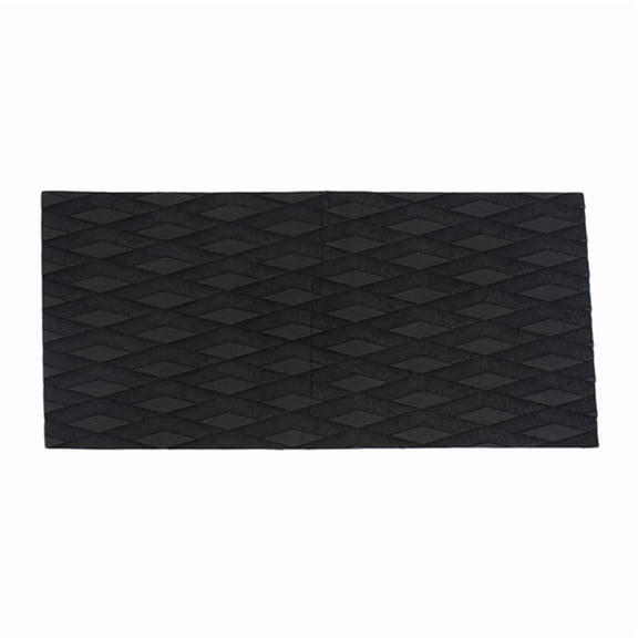 Surfboard Deck Traction Board Eva Anti-Skid Pad Adhesive Anti-Skid Deck Pad for Boat Deck,Kayaking,Surfboard,Vertical Paddle Board,Skimboards - Black,1* surfboard mat,Black