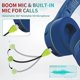 thumbnail image 2 of compatible Kids Bluetooth Headphones, CF9 Cat Ear Headphones with LED Light, Boom Mic&Built-in Mic for Calls, 85dB Volume Limited Kids Headphones Wire, 2 of 5