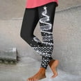 thumbnail image 5 of Buigttklop Christmas Leggings for Women 2024 Xmas 3D Graphic Warm Leggings Athletic High Waisted Yoga Pants Holiday Leggings Tights, 5 of 6