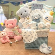 Gift Basket Drop Shipping Sweet Baby of Mine New Baby Basket -Blue