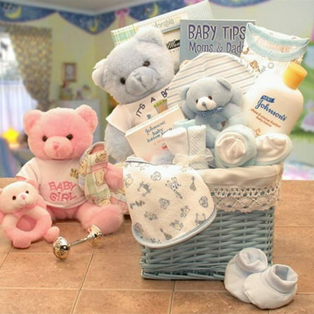 Gift Basket Drop Shipping Sweet Baby of Mine New Baby Basket -Blue