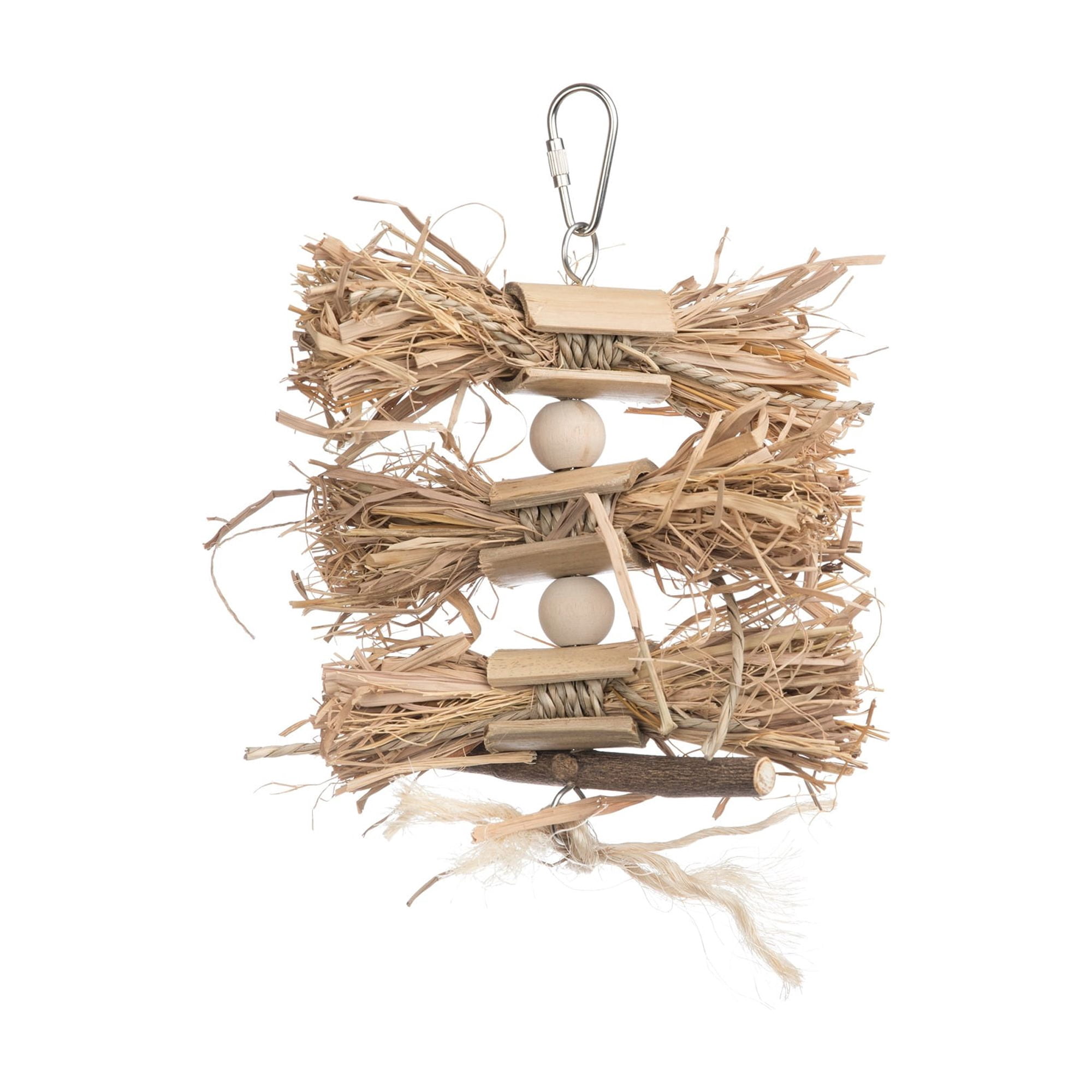 Prevue Pet Products Naturals Preen & Pacify Woodland Harvest Bird Toy 62549