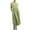 Mint Green, variant on VEKDONE 2025 Clearance Women's Plus Size Dress Cap Sleeve Dolman Dress Surplice Dress Cotton-Linen Loose Baggy Kaftan Long Dress, Dresses for Becah Vacation