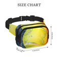 thumbnail image 4 of Balery Tennis Ball In Fire And Water Mochila Cinturón para Mujeres y Hombres, Bolsa de Cintura Impermeable de Doble Capa con Correa, 4 of 9