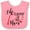 Pink and White, variant on Inktastic Life is Better at the River Fishing Pole with Bobber Boys or Girls Baby Bib