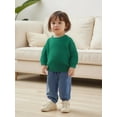 thumbnail image 6 of Miaouyo Kids Baby Boys Girls Knit Fall Sweater 0 3 6 9 12 18 24 Months 2T 3T 4T 5T Fashionable Versatile Solid Color Crew Neck Long Sleeve Tops, 6 of 9
