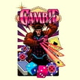 thumbnail image 2 of Men's Marvel X-Men '97 Gambit Card Poster Graphic T-Shirt, 2 of 4