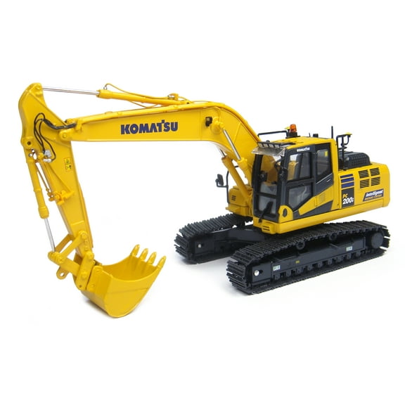 Komatsu PC200i-10 Tracked Excavator "Intelligent Machine Control" IMC Japanese Edition 1/50 Diecast by Universal Hobbies