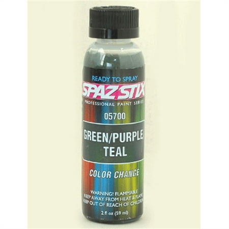Spaz Stix Color Changing Paint Green/ Purple/ Teal 2oz.