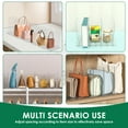 thumbnail image 5 of 2Pcs Plastic Adjustable Handbag Storage Holder Easy to Assemble Clear Closet Purse Organizer for Bedroom Living Room Home, 5 of 10
