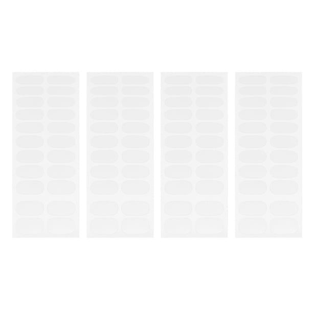 4 láminas de tiras protectoras de esmalte de uñas autoadhesivas para decorar uñas, protector de uñas para manicura de salón