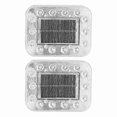 thumbnail image 2 of 2-Pack Solar-Powered Warning Lights for Vehicle Safety, Emergency Dash Strobe Lamps, 2 of 5