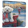 thumbnail image 2 of BZSMCE Photo Album Book Scrapbooking Two Dogs in Winter Scene Printed Picture Album, 2 of 9