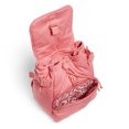 thumbnail image 4 of Vera Bradley Women's Recycled Cotton Utility Mini Backpack Rouge Rose, 4 of 9