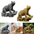 thumbnail image 1 of de Nórdicos, 2 Uds., Estatuas de Animales , tesanías, Mostrador, Estante de Oficina, mio de TV, Decoración de Tienda perfecl Escultura de estatuilla de oso, 1 of 8