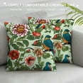 thumbnail image 3 of Nawypu  Boho Throw Pillow Covers Yellow Orange Fun Cute Mushrooms Retro Decorative Outdoor Pillow Covers 70s Vintage Floral Farmhouse for Couch Sofa Summer Home Decor, 3 of 5