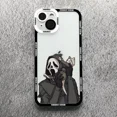 thumbnail image 4 of Funda Scary Screaming Art Angel Eyes Para iPhone 14, 13, 12, 4 of 7