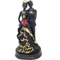 thumbnail image 1 of Petrichor 22 cm Love Couple Standing for Home Decorations and Gifts (Height: 22 cm, Colour: Black), 1 of 1
