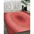 thumbnail image 3 of Ahgly Company Machine Washable Indoor Rectangle Transitional Red Area Rugs, 7' x 10', 3 of 7