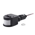 thumbnail image 2 of 5X Outdoor Interruptor de Sensor de Movimiento Infrarrojo AutomÁTico PIR de 12V DC para Luz LED, Negro, 2 of 5