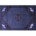 thumbnail image 1 of Ahgly Company Indoor Rectangle Persian Blue Traditional Area Rugs, 7' x 10', 1 of 4