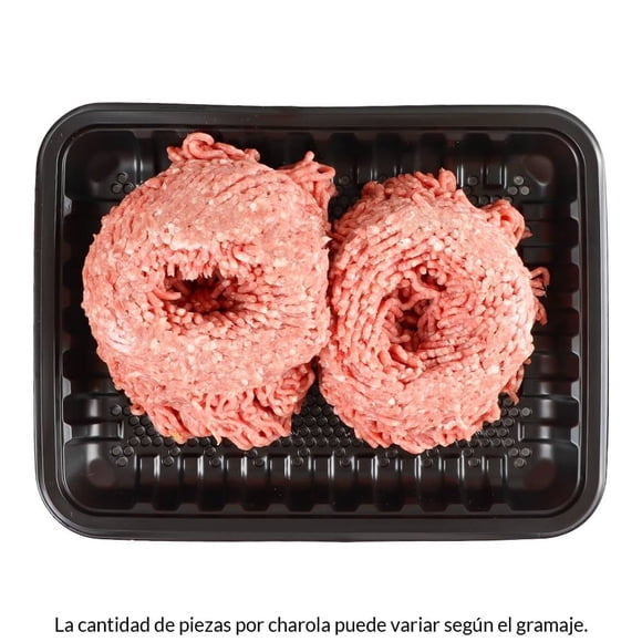 Molida de res Sonora por kg peso aprox por charola 700 a 800 g