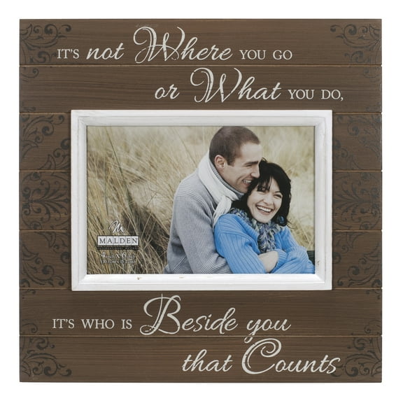 WHERE YOU GO     Sunwashed frame by Malden - 4x6