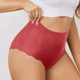 thumbnail image 2 of yunLCZ Women Seamless Hipster Underwear Women's Briefs Women's Underwear Comfortable High Waist Briefs Without Seam Breathable No Show Underwear Women Stretch Cool Underwear for Women, 2 of 4